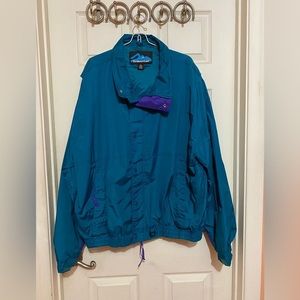 Vintage TRI MOUNTAIN windbreaker jacket unisex 4XL